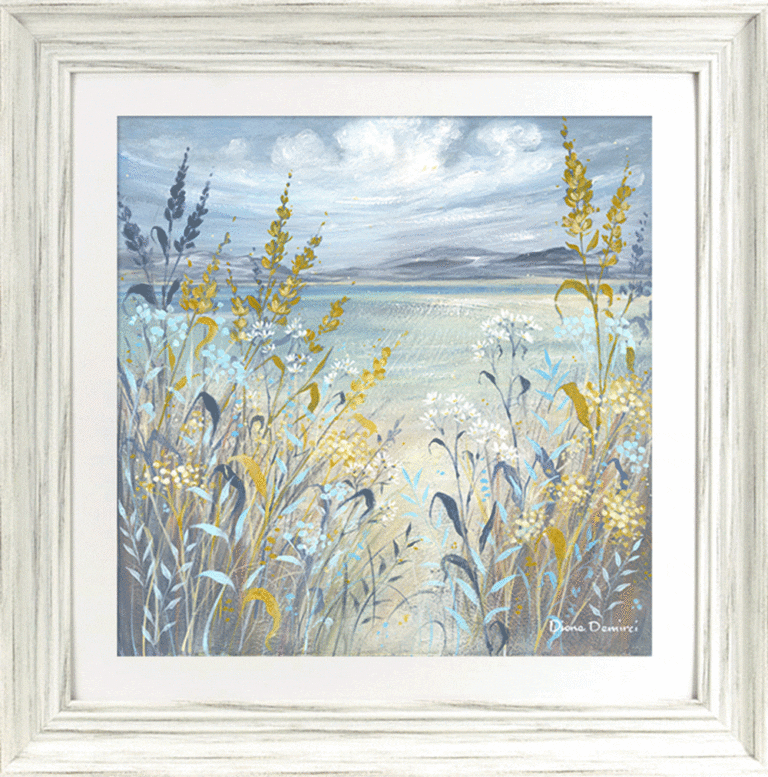Beyond the Beach I (Small) By Diane Demirci - TheArtistsQuarter