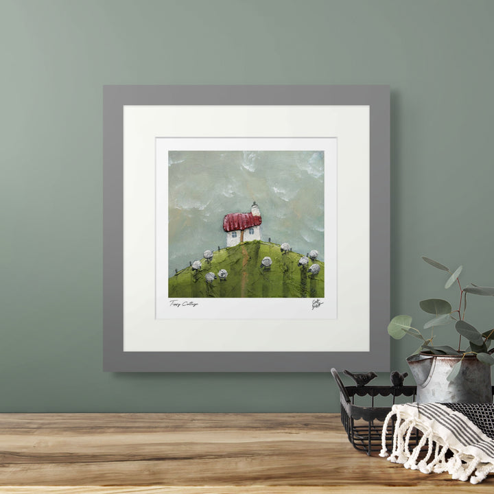 Tipsy Cottage By Geoff Beckett - TheArtistsQuarter