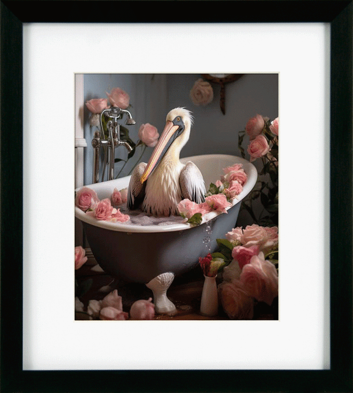 Bathroom Joy 6 Pelican By Lazar *NEW* - TheArtistsQuarter