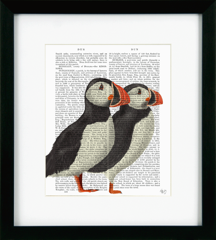 Puffin Portraits V By Fab Funky *NEW* - TheArtistsQuarter