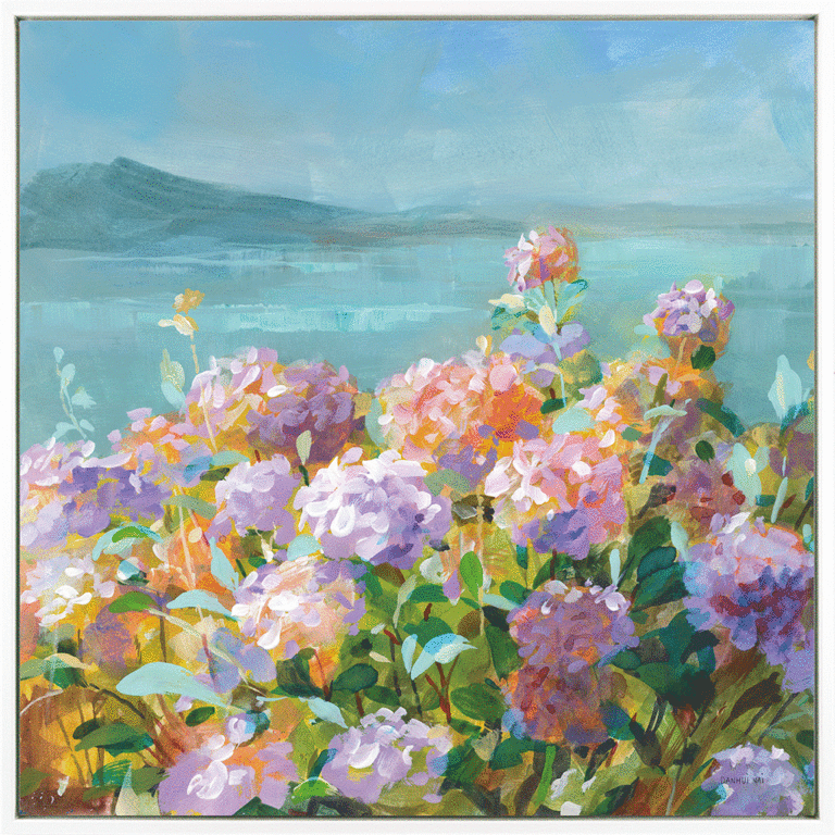 Beach Florals I By Danhui Nai *NEW* - TheArtistsQuarter