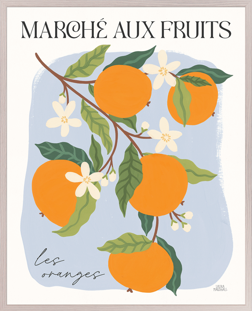 Marche Aux Fruits 2 By Laura Marshall - TheArtistsQuarter