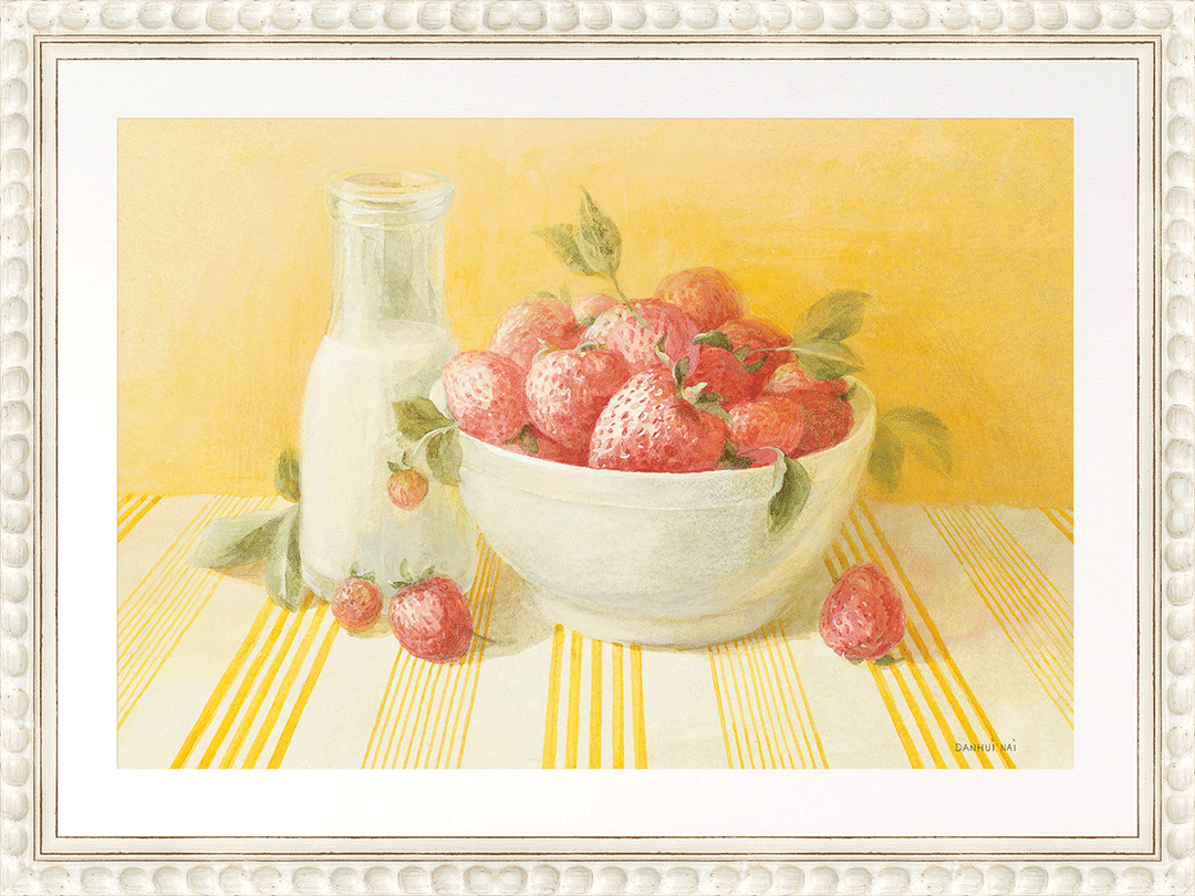 Strawberries & Cream By Danhui Nai *NEW* - TheArtistsQuarter