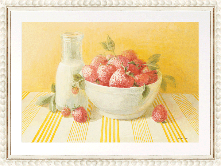 Strawberries & Cream By Danhui Nai *NEW* - TheArtistsQuarter