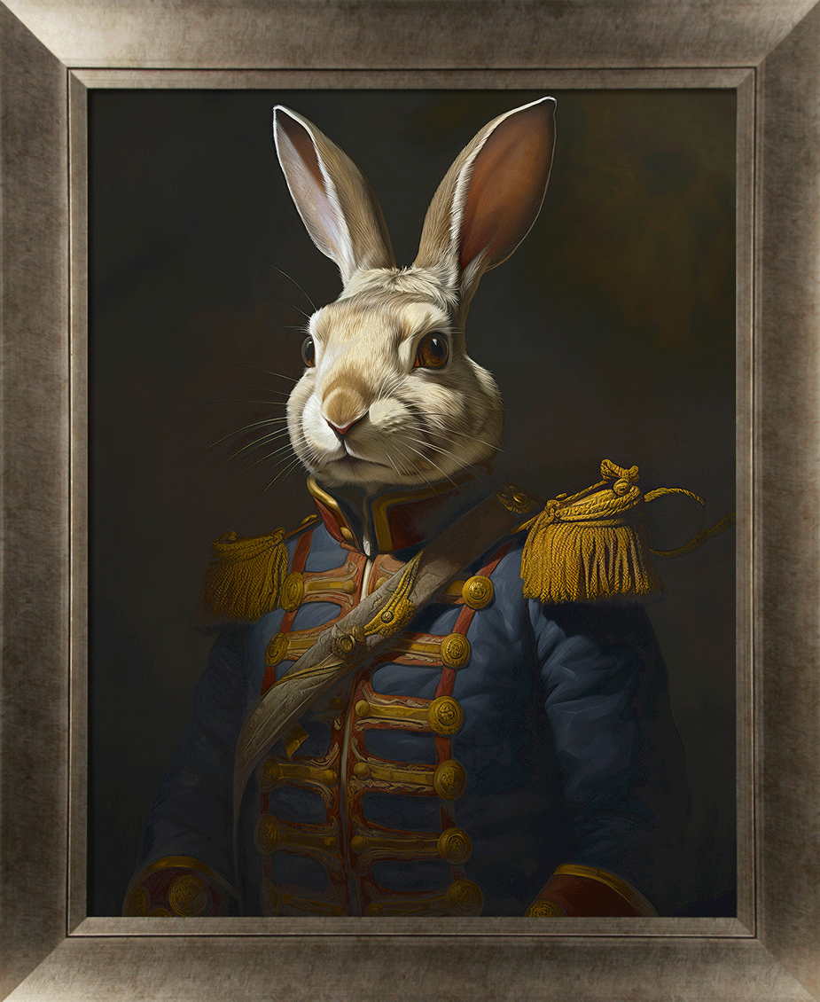Admiral Danvers Rabbit - TheArtistsQuarter