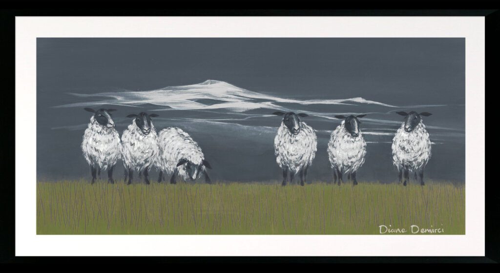 Pastures New Panel I (Medium) By Diane Demirci - TheArtistsQuarter