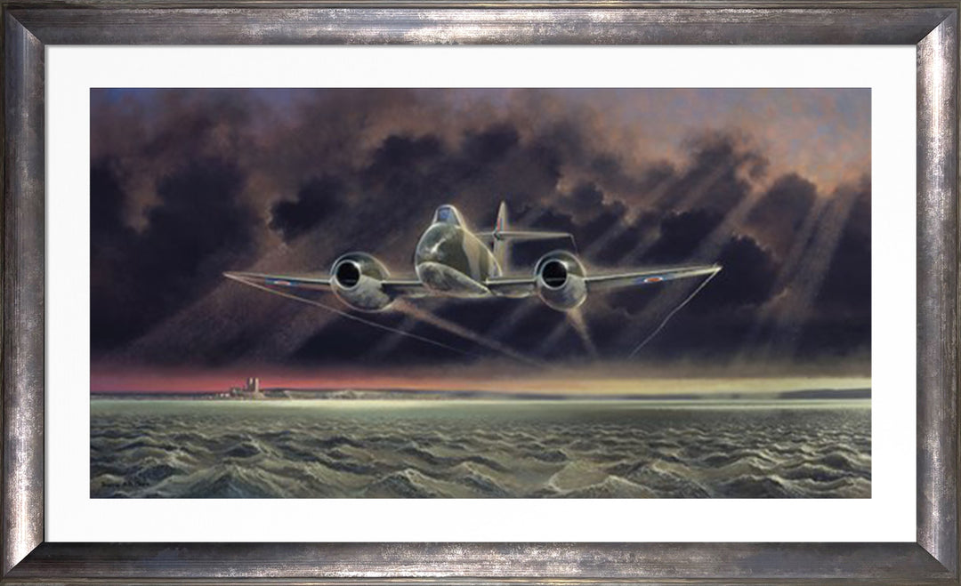 “Gloster Meteor” by Barrie A.F. Clark - TheArtistsQuarter