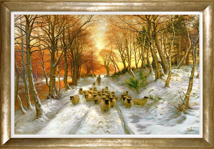 Through The Calm And Frosty Air By Joseph Farquharson - TheArtistsQuarter