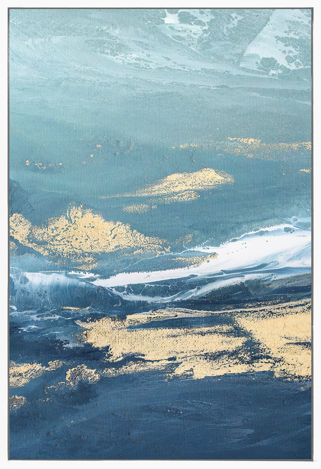 Peaceful Seaside Triptych II by Julia Contacessi - TheArtistsQuarter