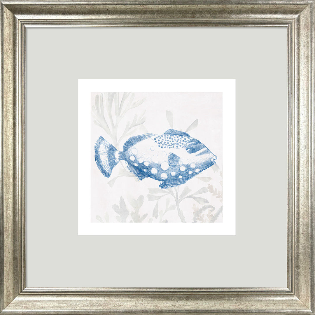 Oceanic Sketch III (Plain Border) by Hannah Dawson - TheArtistsQuarter