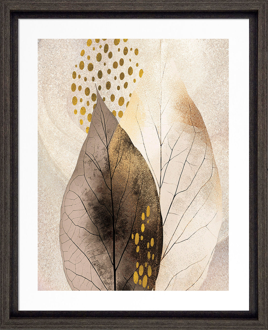Golden Brown Botanicals II - TheArtistsQuarter