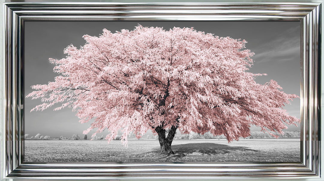 Lime Tree [Blush] by Frank Krahmer framed lime tree wall art