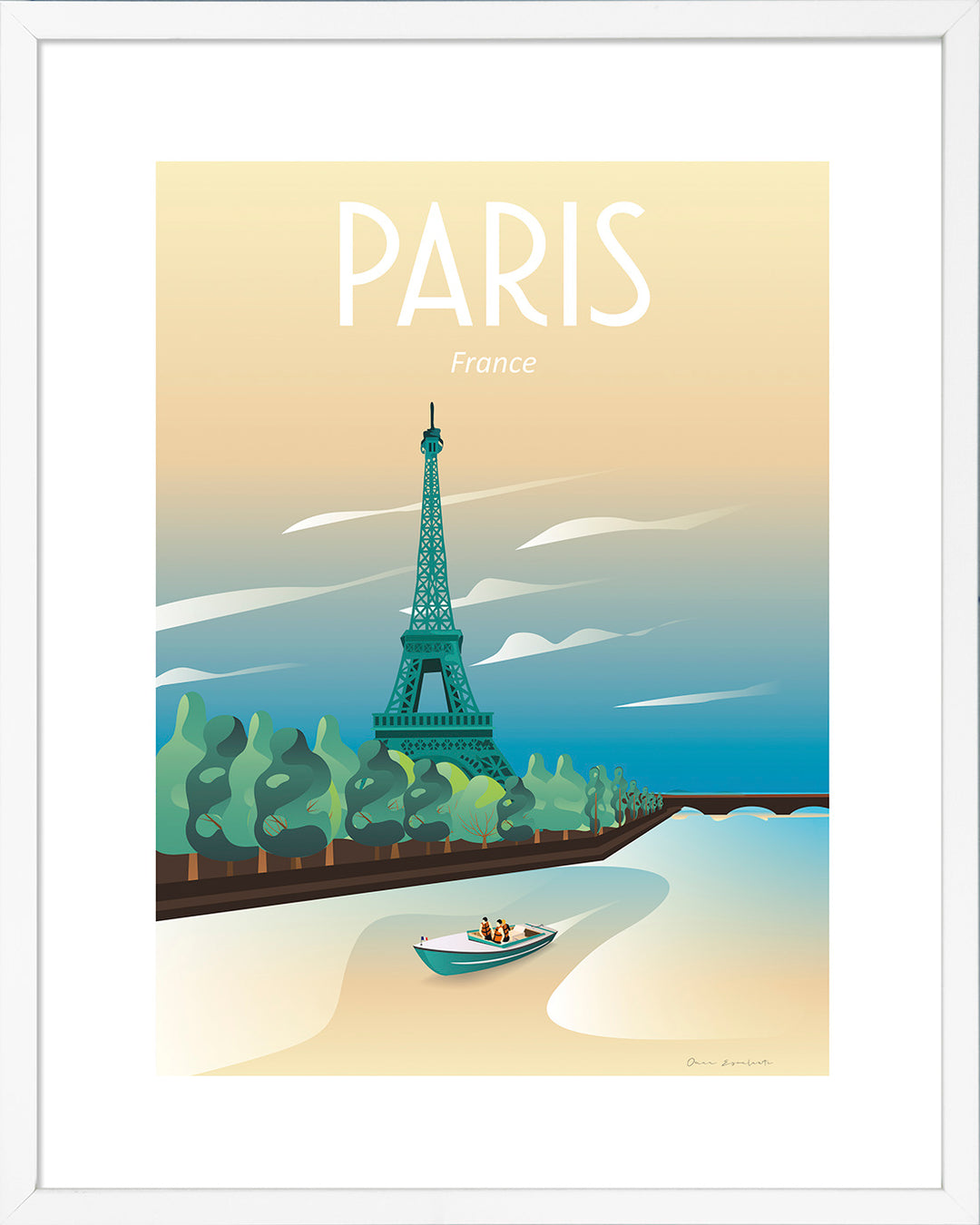 Travel Posters III by Omar Escalante - TheArtistsQuarter