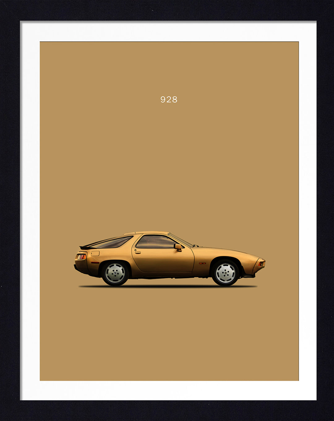 Gold Classic Sports Cars I - TheArtistsQuarter