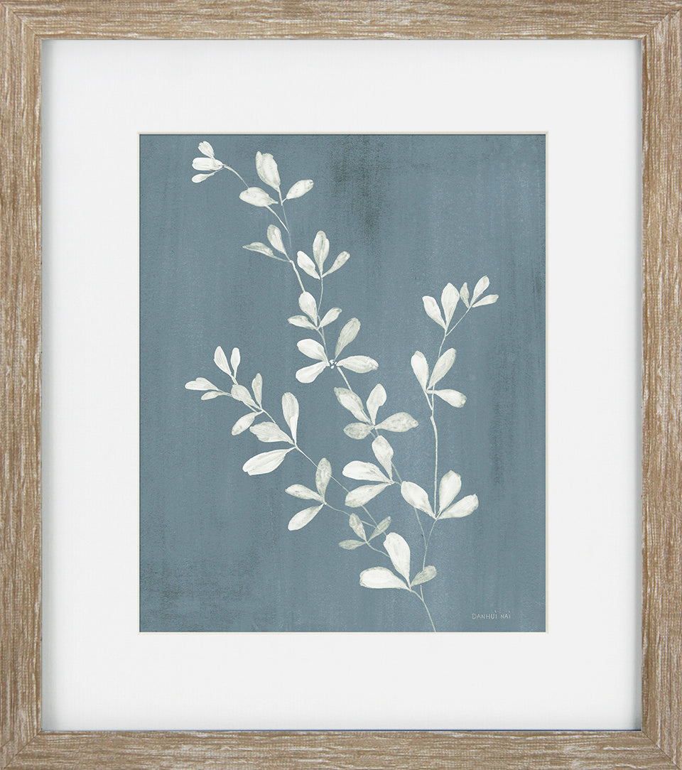 Dusty Blue Botanicals III by Danhui Nai