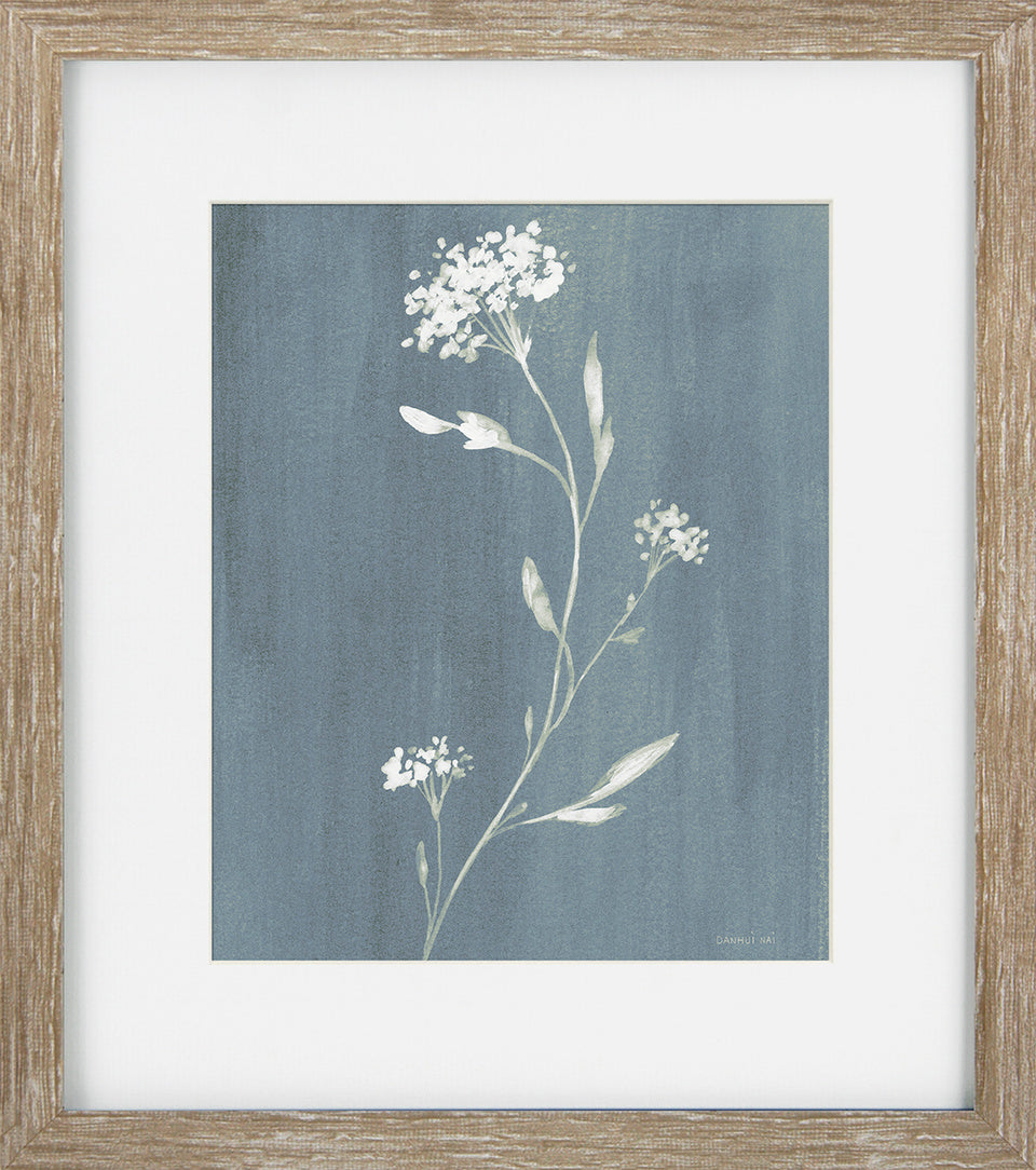 Dusty Blue Botanicals IV by Danhui Nai