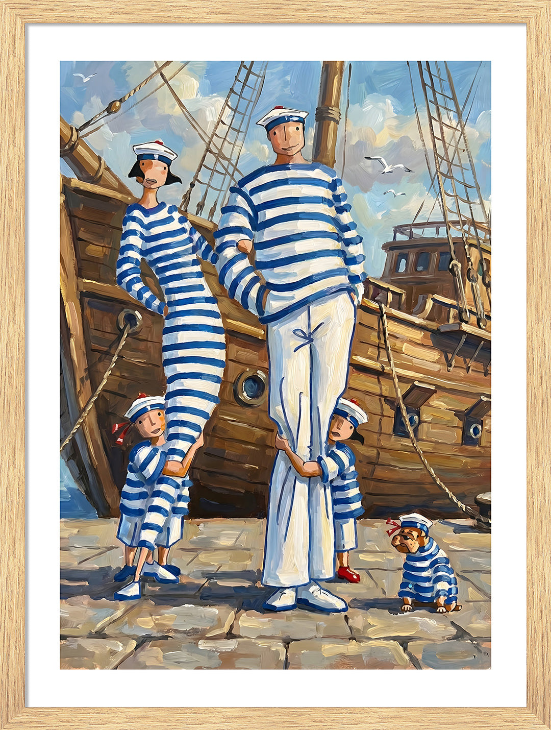 Coastal Stripes – Family