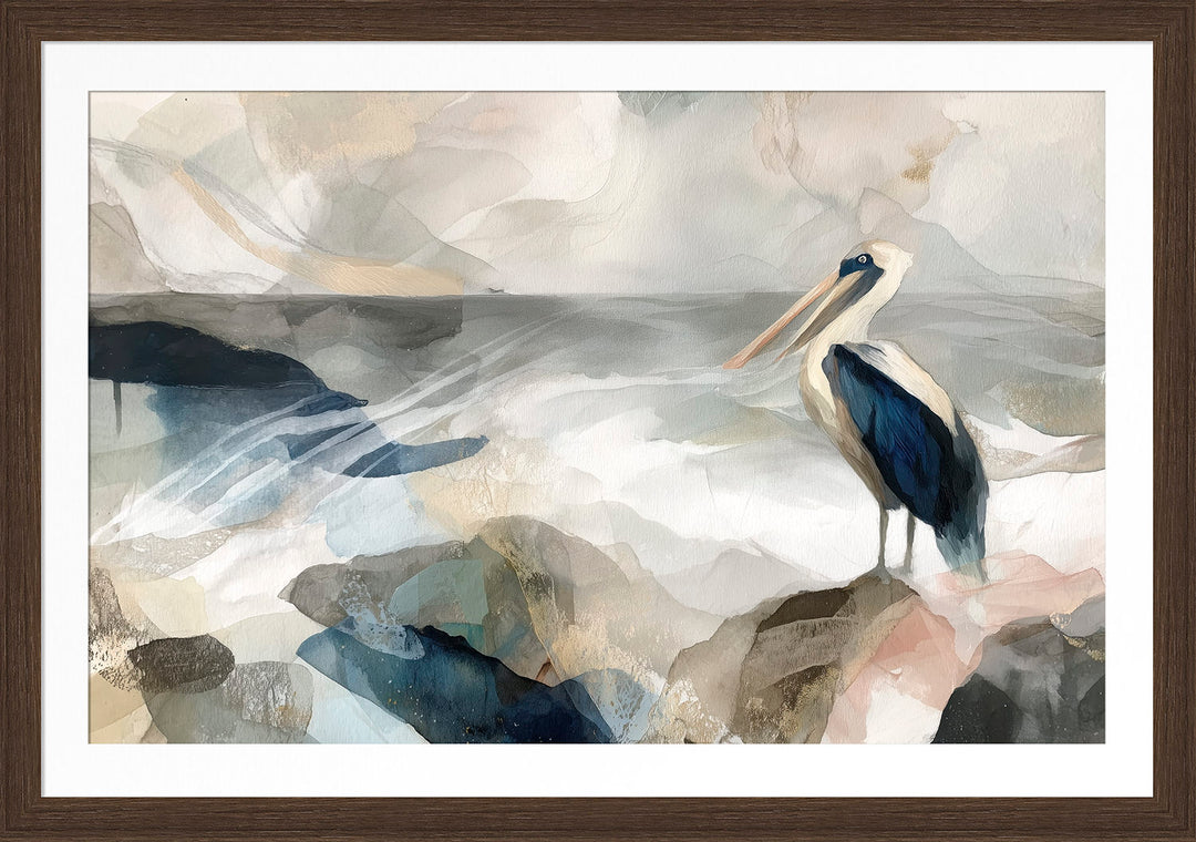Rocky Shore Pelican