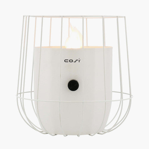 Cosiscoop Basket White Lantern - TheArtistsQuarter