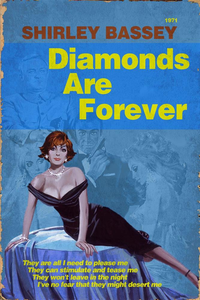 1971 - Diamonds Are Forever by Linda Charles - TheArtistsQuarter