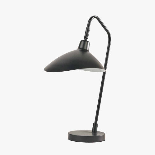 Toulon Black Metal Task Table Lamp - TheArtistsQuarter