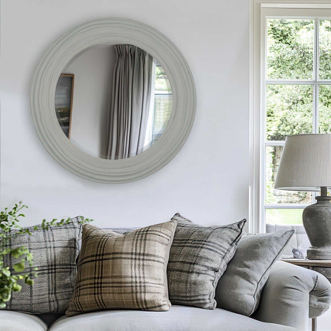 Cumbria Mirror Light Grey - TheArtistsQuarter