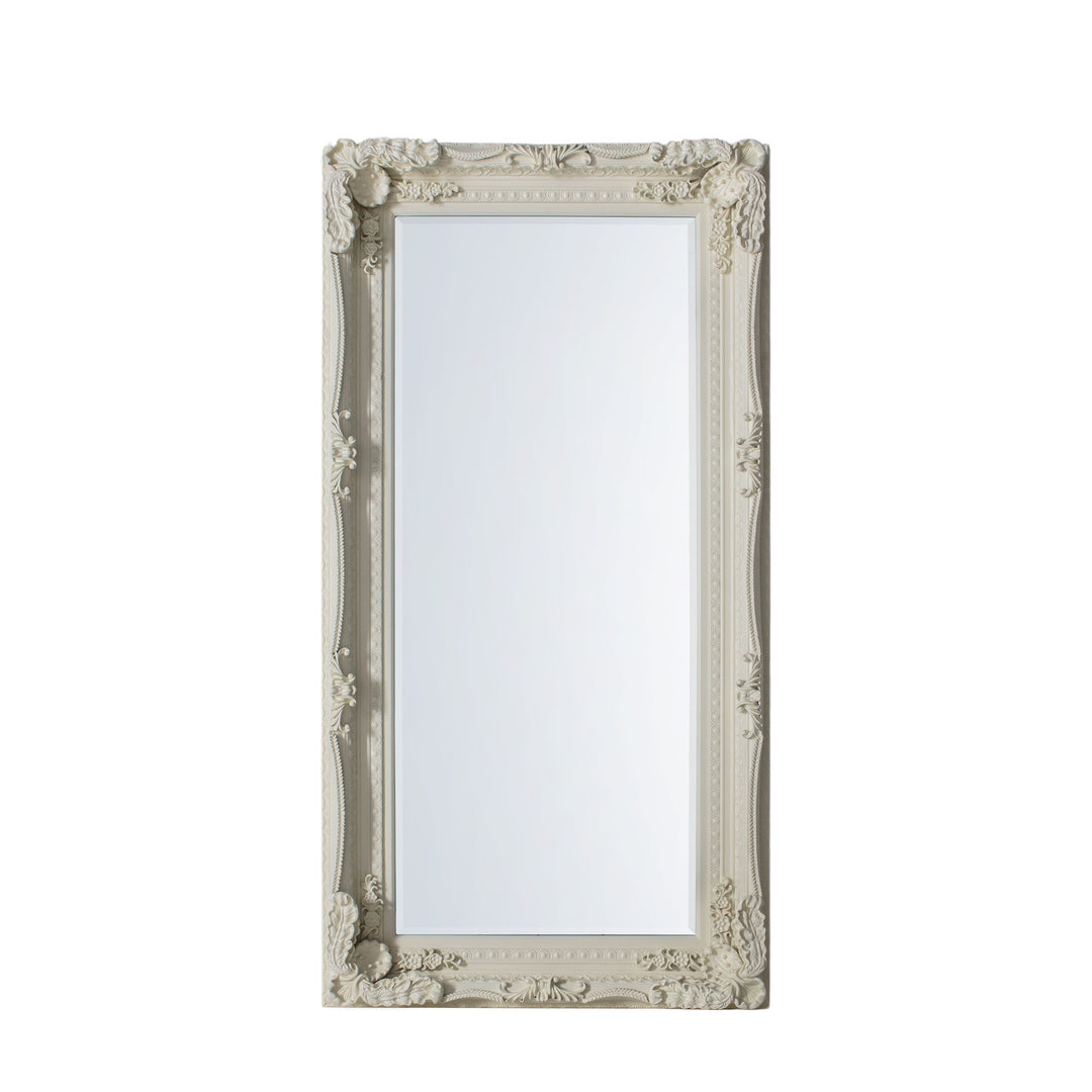 Carved Louis Leaner Mirror - TheArtistsQuarter