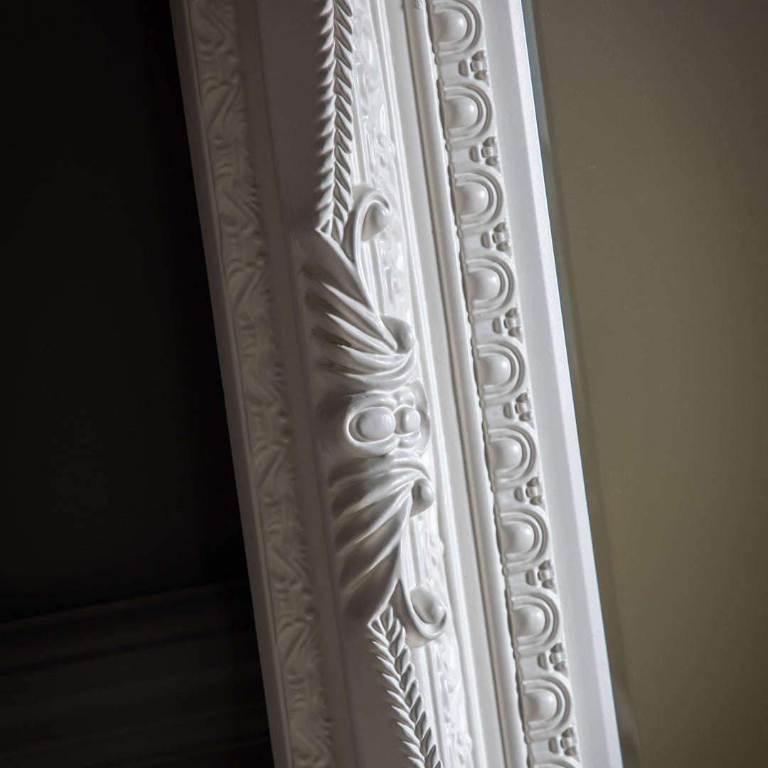 Carved Louis Leaner Mirror - TheArtistsQuarter