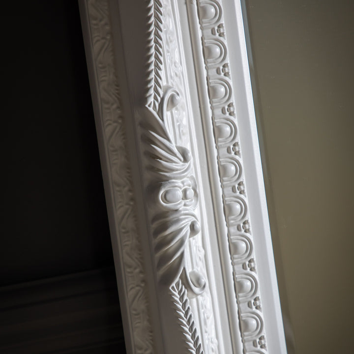 Carved Louis Leaner Mirror - TheArtistsQuarter