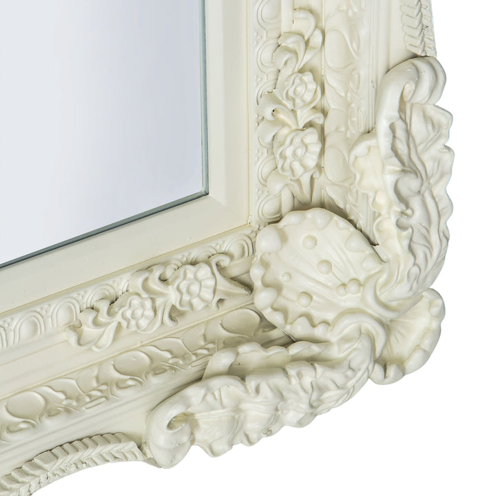 Carved Louis Leaner Mirror - TheArtistsQuarter