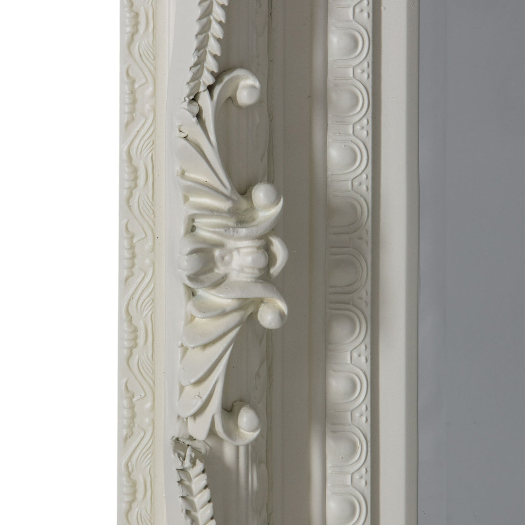Carved Louis Leaner Mirror - TheArtistsQuarter