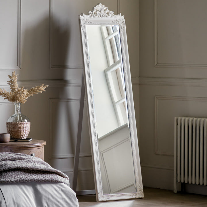 Lambeth Wood Cheval Mirror - TheArtistsQuarter