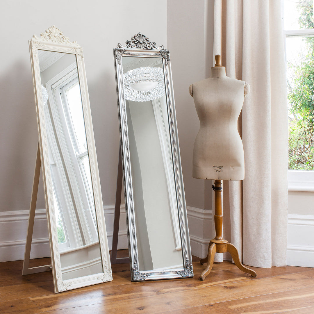 Lambeth Wood Cheval Mirror - TheArtistsQuarter