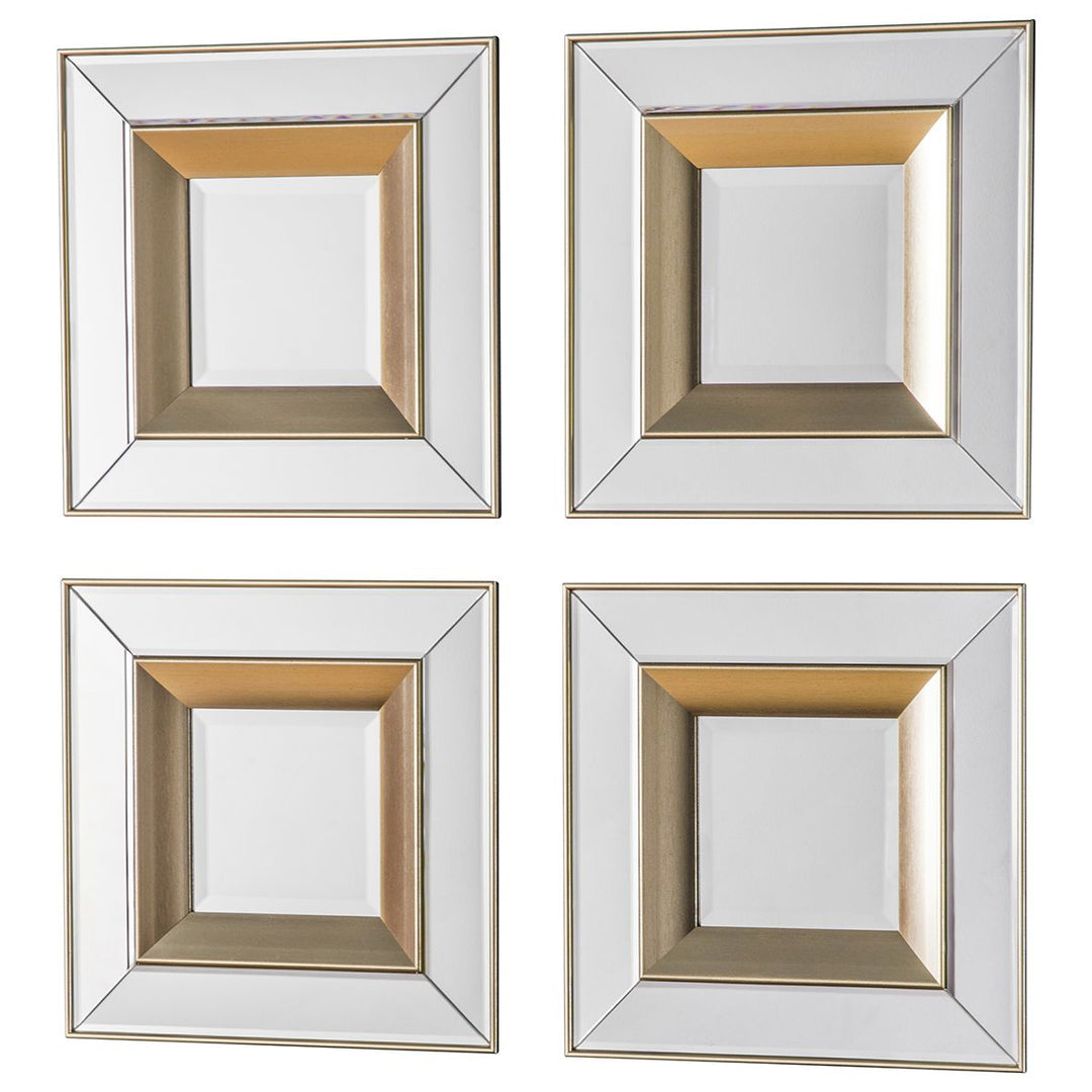 Phantom Square Mirrors (Set of 4) - TheArtistsQuarter