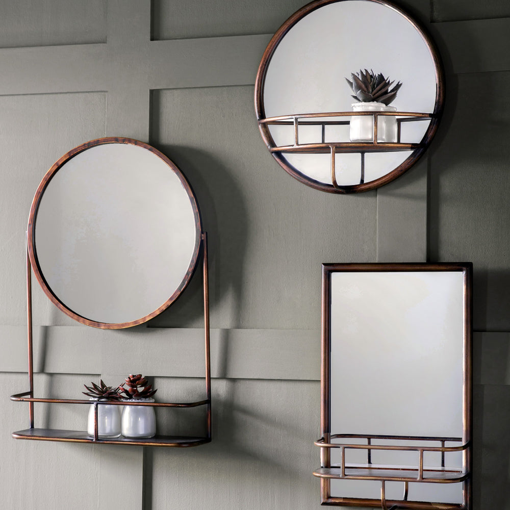 Milton Rectangle Mirror - TheArtistsQuarter