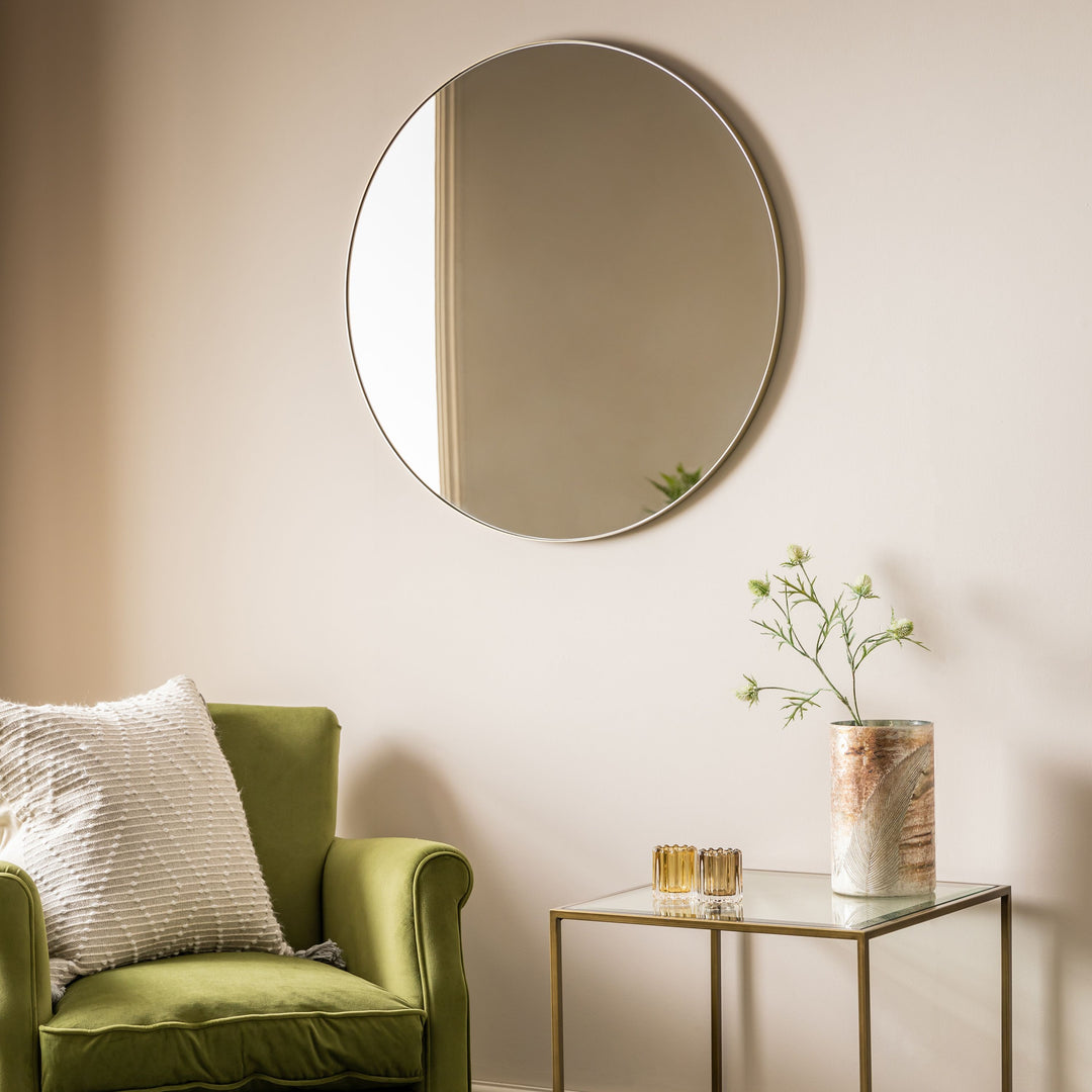 Bowie Round Mirror - TheArtistsQuarter