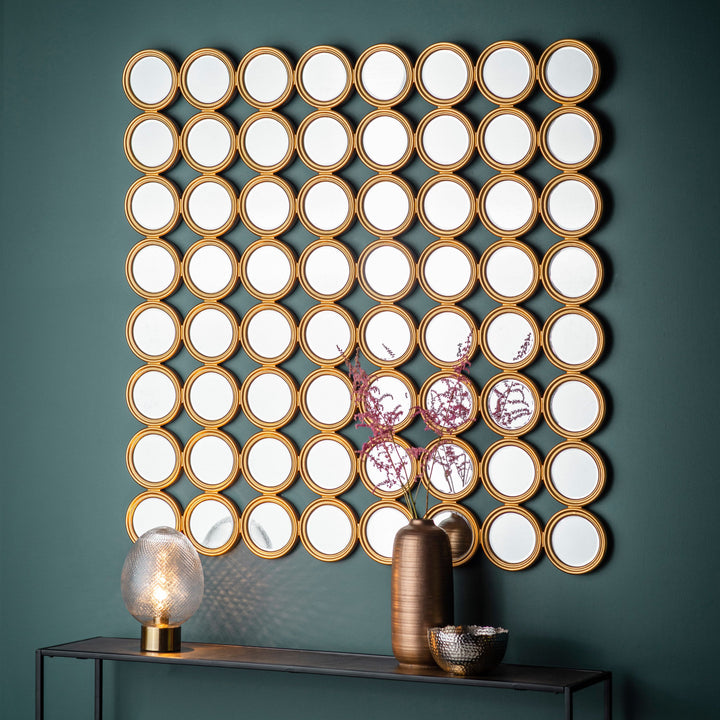 Carrington Circles Mirror - TheArtistsQuarter