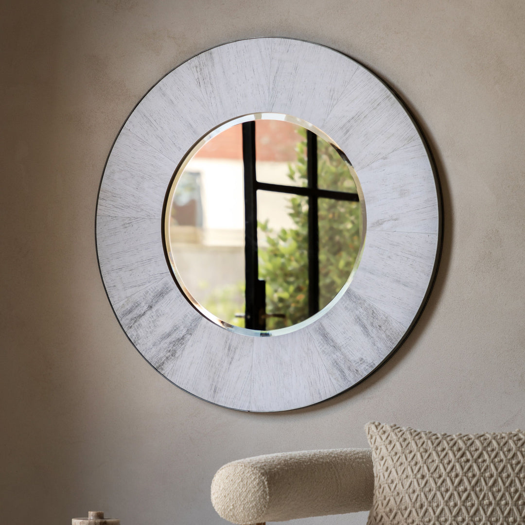 Hackney Round Mirror - TheArtistsQuarter