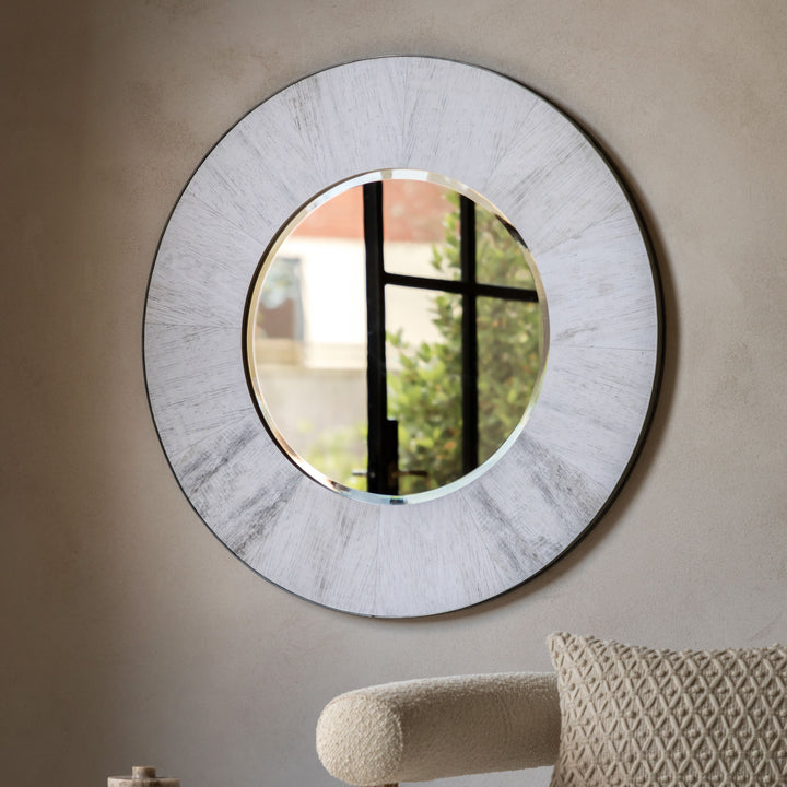 Hackney Round Mirror - TheArtistsQuarter