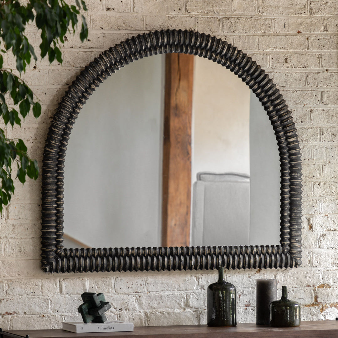 Pimlico Arch Overmantle Mirror - TheArtistsQuarter