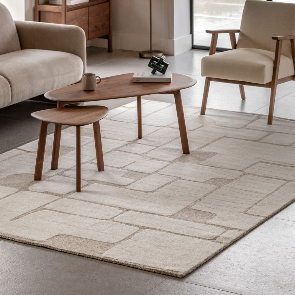 Montauk Tufted Graphic Rug - TheArtistsQuarter