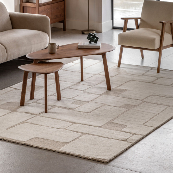 Montauk Tufted Graphic Rug - TheArtistsQuarter