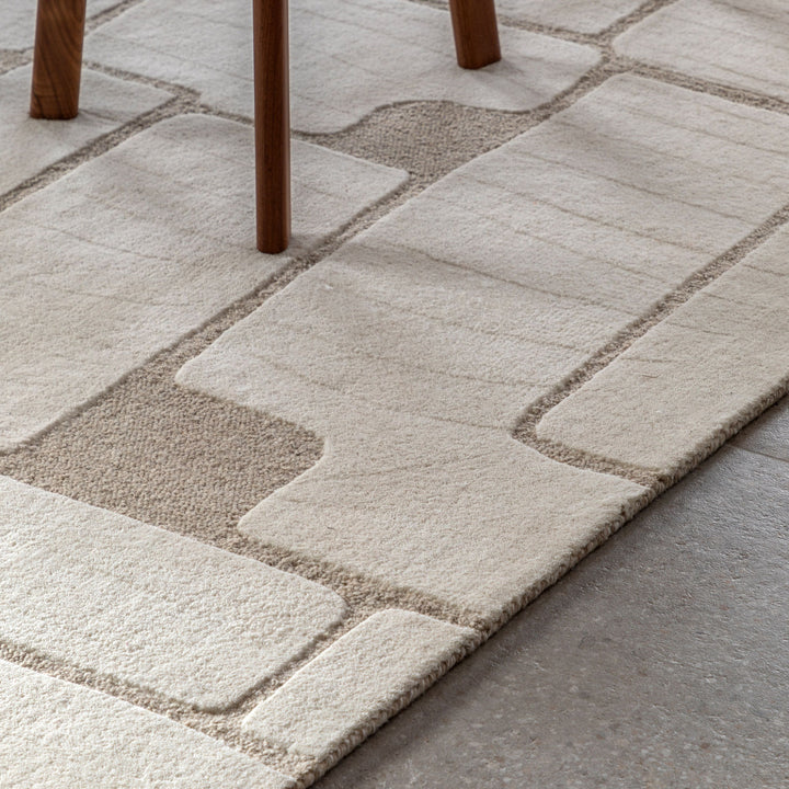 Montauk Tufted Graphic Rug - TheArtistsQuarter