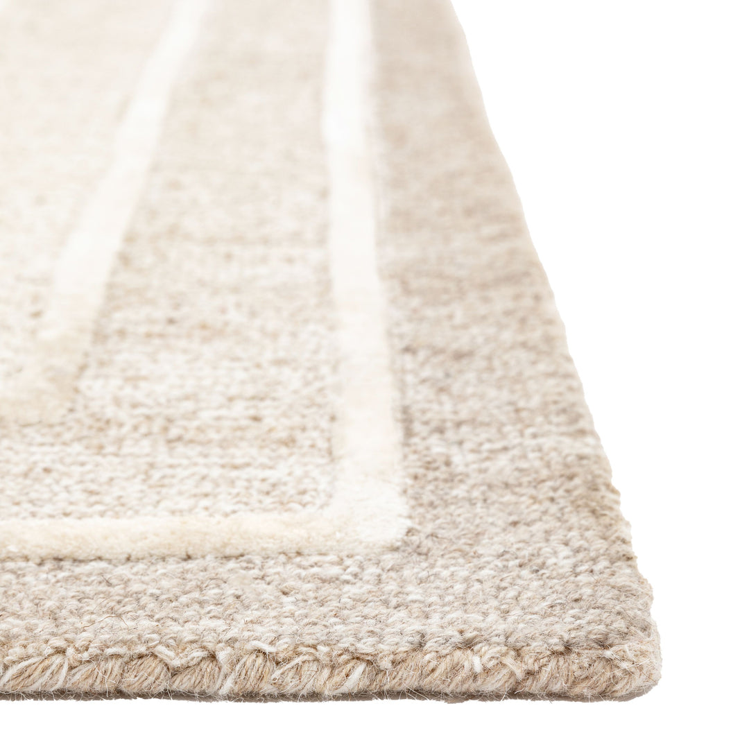 Ithaca Tonal Border Rug - TheArtistsQuarter