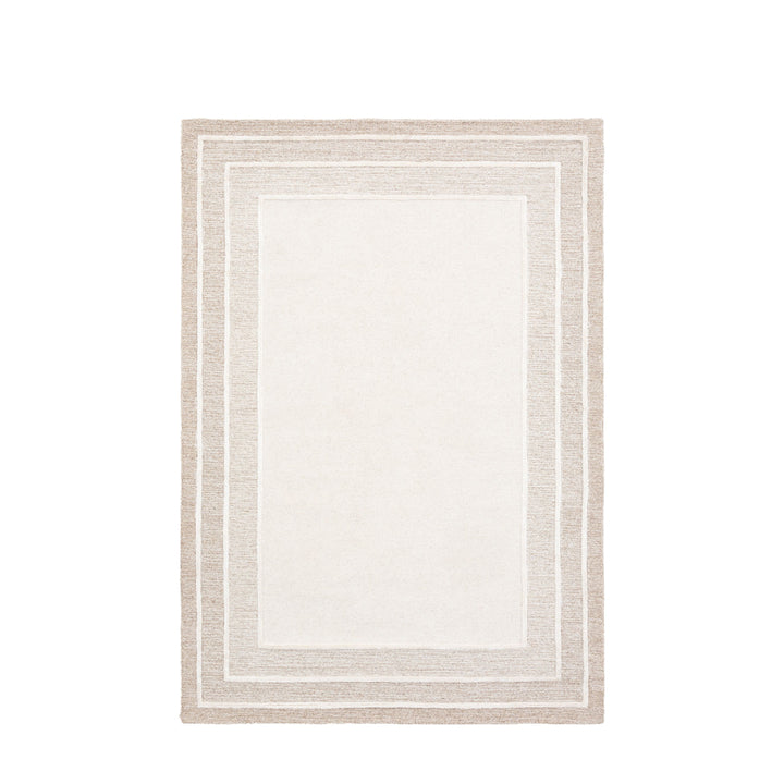 Ithaca Tonal Border Rug - TheArtistsQuarter
