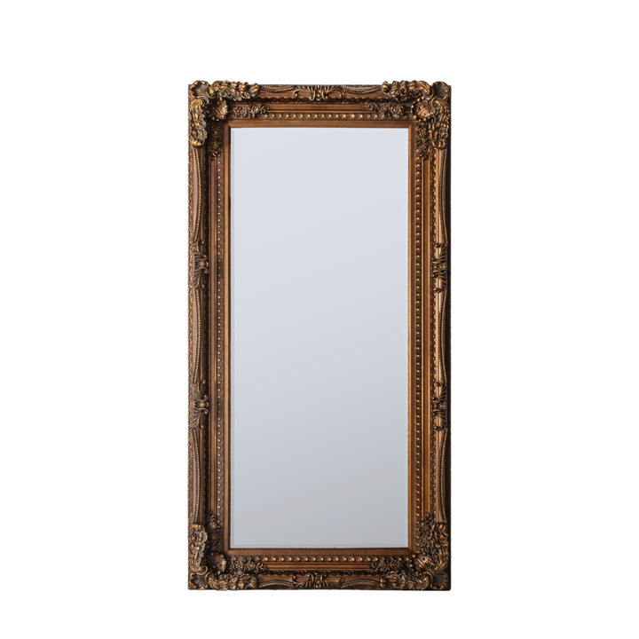 Carved Louis Leaner Mirror - TheArtistsQuarter