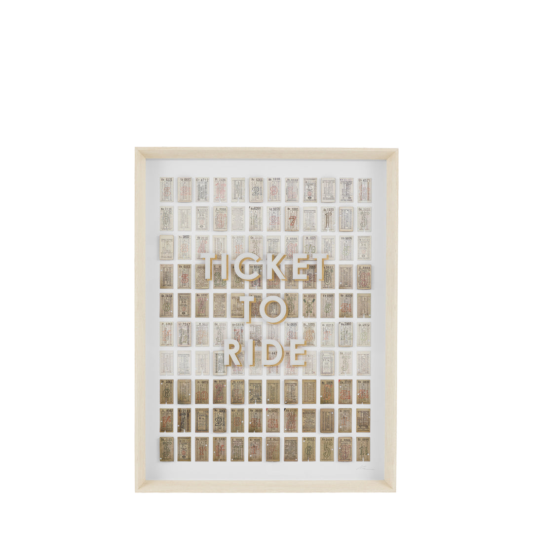 Ticket To Ride By Karen Reavill - TheArtistsQuarter