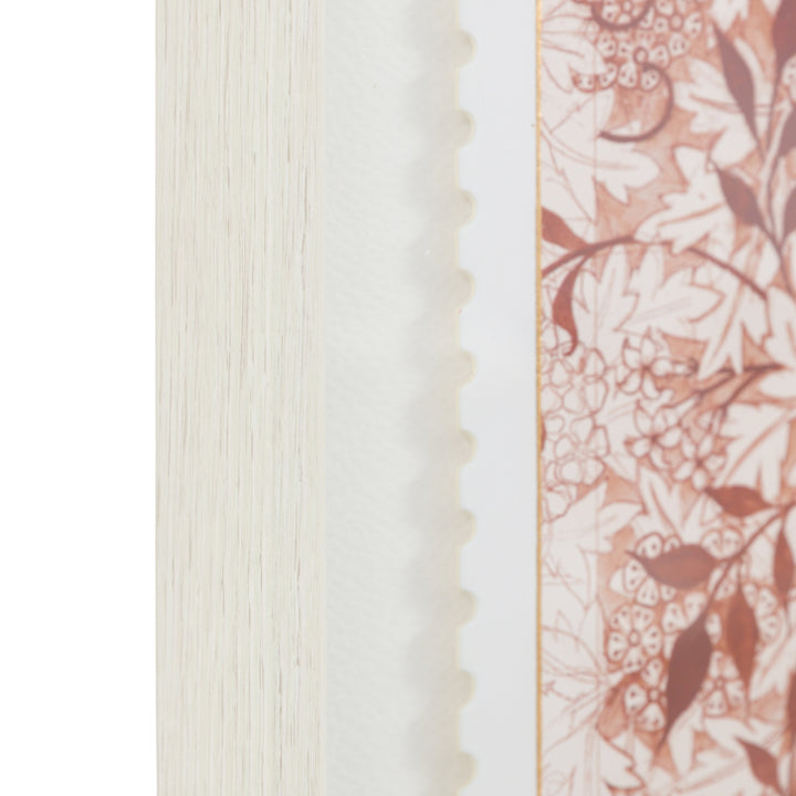 William Morris Stamp Red (Set Of Two) By Laura Bolton - TheArtistsQuarter