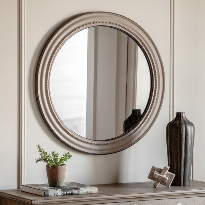 Shoreline Round Mirror - TheArtistsQuarter