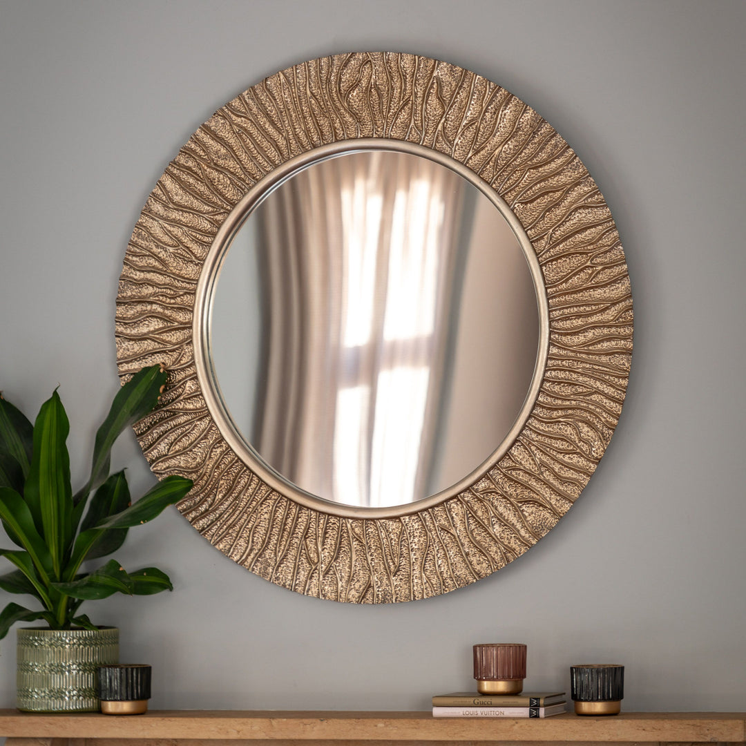 Falia Round Mirror - TheArtistsQuarter